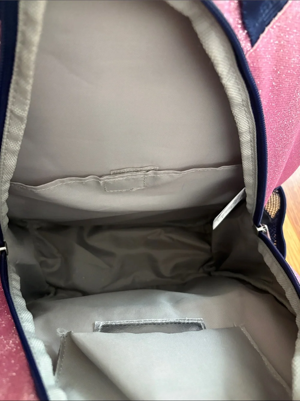 Pottery Barn Kids Glitter Ombre Backpack & Lunch Bag - Pink, Blue